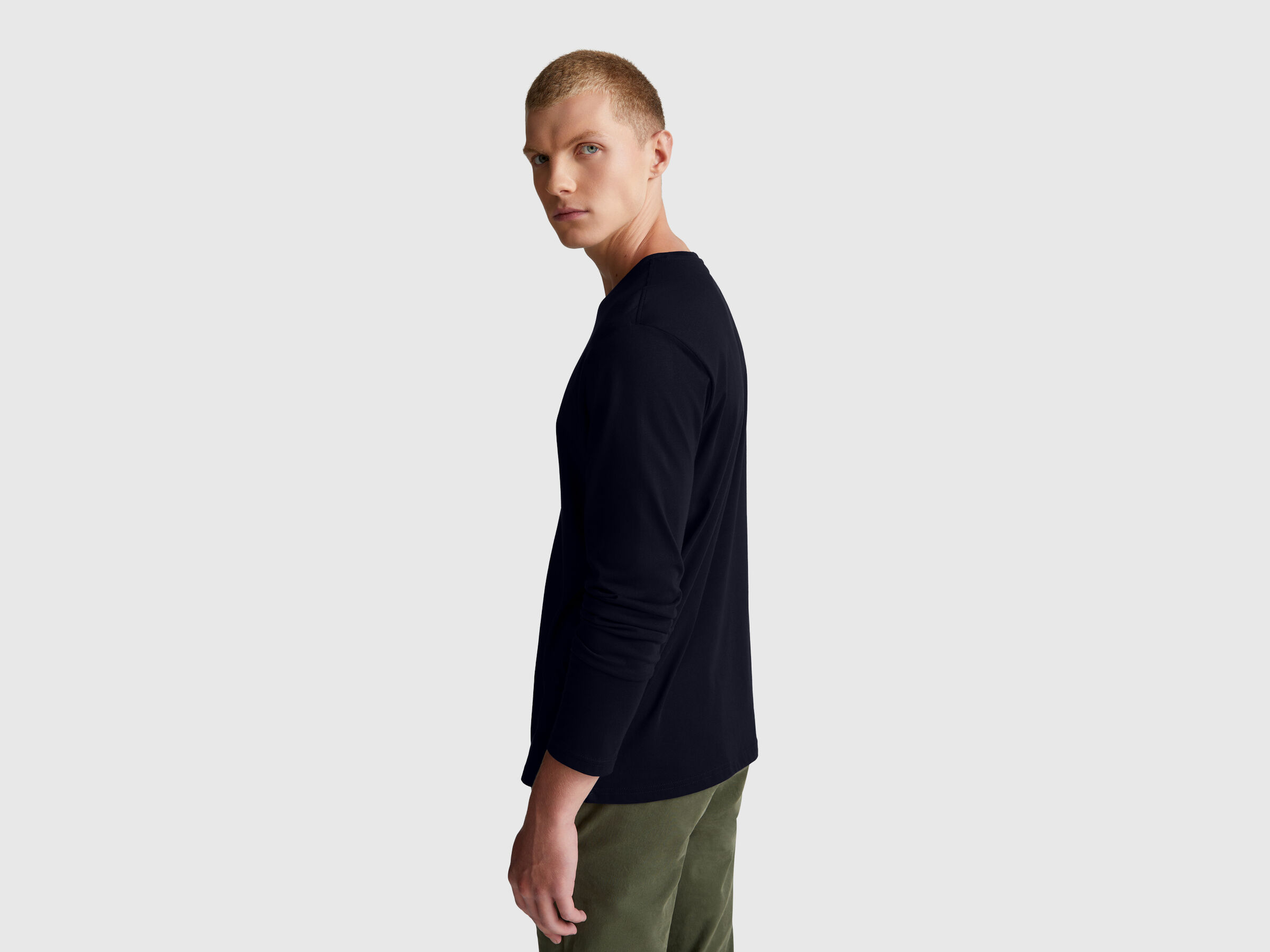 T-SHIRT L/S Herren image number 2